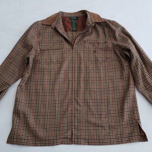 Ralph Lauren Hounds Tooth (plaid) Hunting Jacket